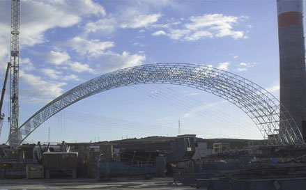 石狮大型网架结构