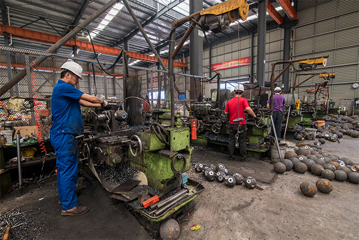 石狮网架配件车间